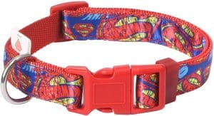 Red dog collars