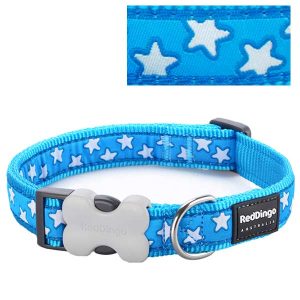 Blue dog collars