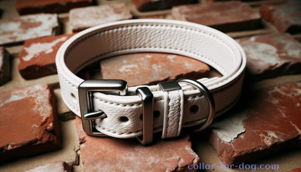 white dog collars for large dogs